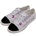 Verified Belieber Women s Low Top Canvas Sneakers View2