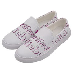 Verified Belieber Men s Canvas Slip Ons by Valentinaart