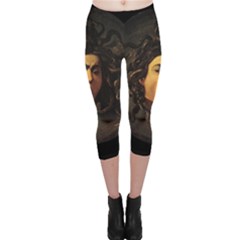 Medusa Capri Leggings  by Valentinaart