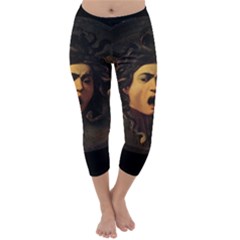 Medusa Capri Winter Leggings  by Valentinaart