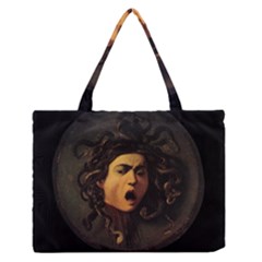 Medusa Zipper Medium Tote Bag by Valentinaart