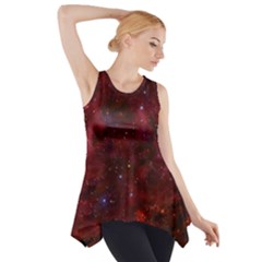 Abstract Fantasy Color Colorful Side Drop Tank Tunic by BangZart