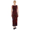 Abstract Fantasy Color Colorful Fitted Maxi Dress View2