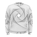 Rotation Rotated Spiral Swirl Men s Sweatshirt View1