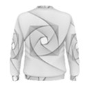 Rotation Rotated Spiral Swirl Men s Sweatshirt View2