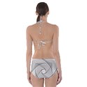 Rotation Rotated Spiral Swirl Cut-Out One Piece Swimsuit View2