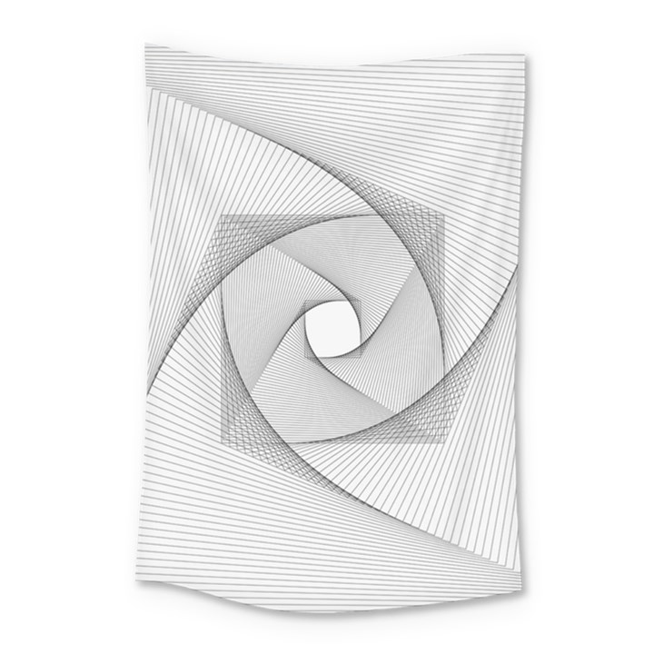 Rotation Rotated Spiral Swirl Small Tapestry