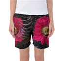 Fantasy Flower Fractal Blossom Women s Basketball Shorts View1