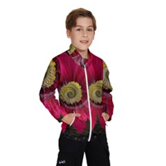 Fantasy Flower Fractal Blossom Wind Breaker (kids) by BangZart