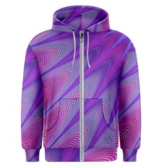 Purple Star Sun Sunshine Fractal Men s Zipper Hoodie