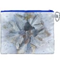 Winter Frost Ice Sheet Leaves Canvas Cosmetic Bag (XXXL) View2