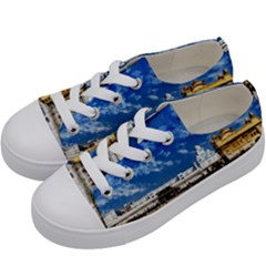 India Punjab Amritsar Sikh Kids  Low Top Canvas Sneakers