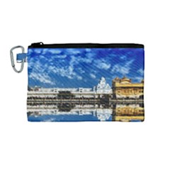 India Punjab Amritsar Sikh Canvas Cosmetic Bag (medium)