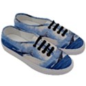 Whale Watercolor Sea Men s Classic Low Top Sneakers View3