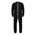 Black And White Textured Pattern OnePiece Jumpsuit (Kids) View1