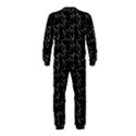 Black And White Textured Pattern OnePiece Jumpsuit (Kids) View2