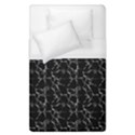 Black And White Textured Pattern Duvet Cover (Single Size) View1