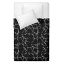 Black And White Textured Pattern Duvet Cover Double Side (Single Size) View1