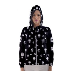 Panda Pattern Hooded Wind Breaker (women)