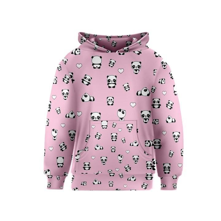 Panda pattern Kids  Pullover Hoodie