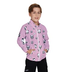 Panda Pattern Wind Breaker (kids) by Valentinaart