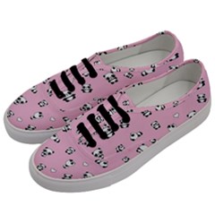 Panda Pattern Men s Classic Low Top Sneakers