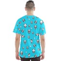 Panda pattern Men s Sports Mesh Tee View2