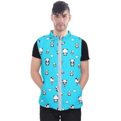 Panda Pattern Men s Puffer Vest