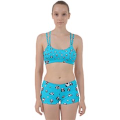 Panda Pattern Women s Sports Set by Valentinaart