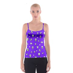 Panda Pattern Spaghetti Strap Top by Valentinaart