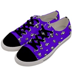 Panda Pattern Men s Low Top Canvas Sneakers by Valentinaart