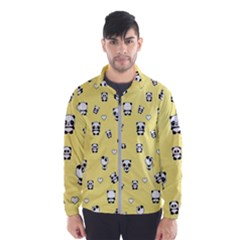 Panda Pattern Wind Breaker (men) by Valentinaart