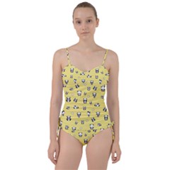 Panda Pattern Sweetheart Tankini Set by Valentinaart