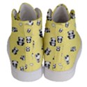 Panda pattern Women s Hi-Top Skate Sneakers View4