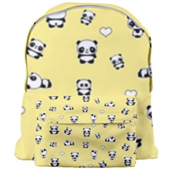 Panda Pattern Giant Full Print Backpack by Valentinaart