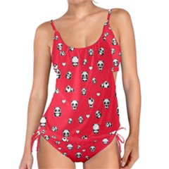 Panda Pattern Tankini Set by Valentinaart