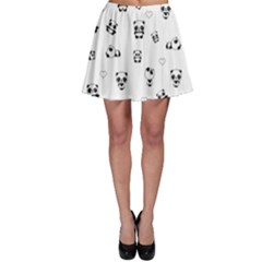 Panda Pattern Skater Skirt by Valentinaart