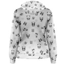 Panda pattern Women s Pullover Hoodie View2