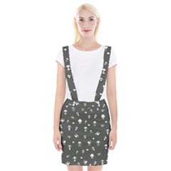 Panda Pattern Braces Suspender Skirt by Valentinaart