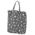 Panda pattern Giant Grocery Zipper Tote View1