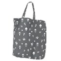 Panda pattern Giant Grocery Zipper Tote View2