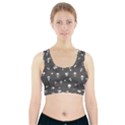 Panda pattern Sports Bra With Pocket View1