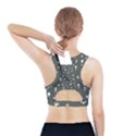 Panda pattern Sports Bra With Pocket View2