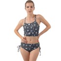 Panda pattern Mini Tank Bikini Set View1