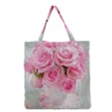 pink roses Grocery Tote Bag View1