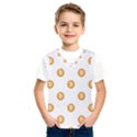 Bitcoin Logo Pattern Kids  SportsWear View1