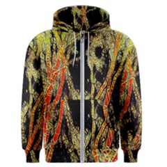 Artistic Effect Fractal Forest Background Men s Zipper Hoodie by Amaryn4rt