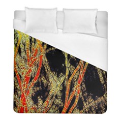 Artistic Effect Fractal Forest Background Duvet Cover (full/ Double Size)