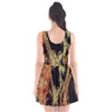 Artistic Effect Fractal Forest Background Scoop Neck Skater Dress View2