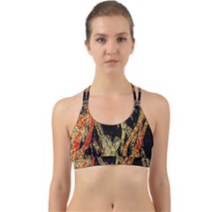 Artistic Effect Fractal Forest Background Back Web Sports Bra by Amaryn4rt